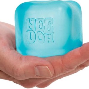 Nice Cube - Sensory Squeeze Toy with Super Solid Squish - 2.25" Cube - Color May Vary (Pack of 1)